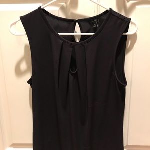 Ann Taylor sleeveless matte jersey tip